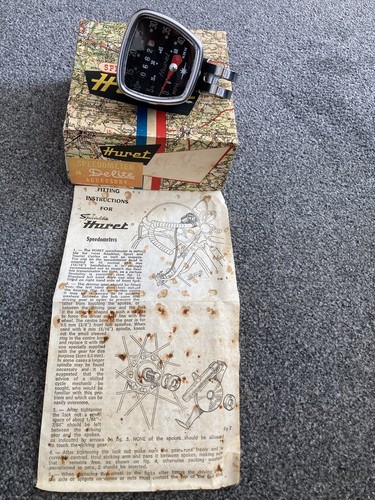 Vintage huret bicycle speedo - huret,