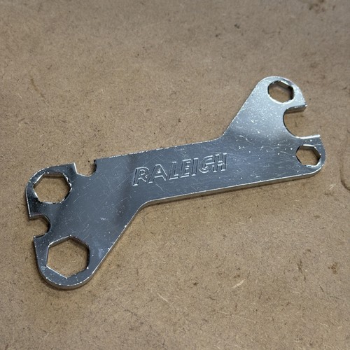 Vintage raleigh bike - bike, spanner